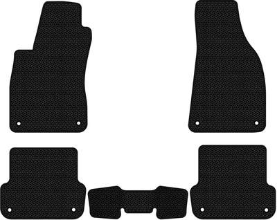 EVA коврики EVAtech в салон автомобиля для Exeo AT Seat 2008-2013 1 поколения Combi EU Капля Черная Черный кант (ST33143CG5AV8KBB)