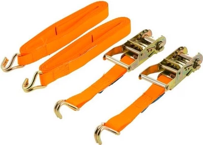 Транспортний ремінь з натягувачем AUTOSERIO Ratchet Tie Down XH-RB028 960 кг 5 м 2 шт (4770364226069)