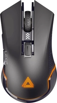 Миша Lexip Ar18 Aero Speed Wireless/USB Black (3760210998449)