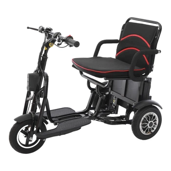 Складаний скутер для людей з обмеженими можливостями MED1 KY160D Black