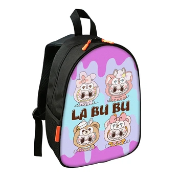 Рюкзак дитячий No Brand Labubu 34х27х13 см Різнокольоровий (02780)