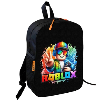 Рюкзак детский No Brand Roblox 36х27х13 см Разноцветный (00727)