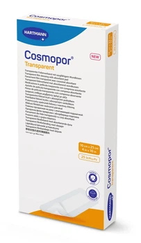 Повязка Paul Hartmann Cosmopor Transparent 10х25 см пленочная прозрачная с абсорбирующей подушечкой