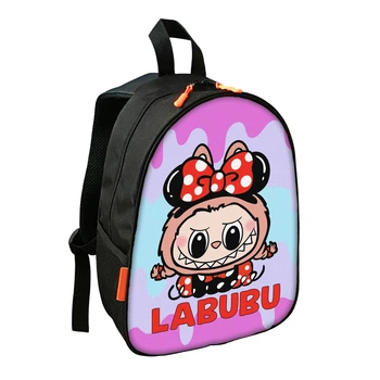 Рюкзак дитячий No Brand Labubu 34х27х13 см Різнобарвний (02778)