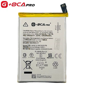 Акумулятор G013C-B, Google Pixel 3 XL, 3430mAh, G+OCA PRo