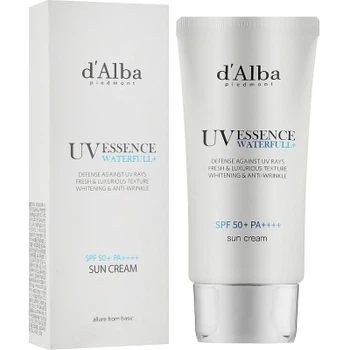 Средство от загара D'Alba Waterfull Essence Sun Cream SPF 50+ PA++++ Сонцезахисна есенція-крем 50 мл (8809222847101)