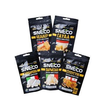 Сыр сушеный snEco Small 5 упаковок по 14 г (4823095054972)
