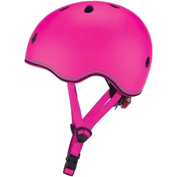 Шлем Globber Evo light розовый с фонариком 45-51 см (506-110)