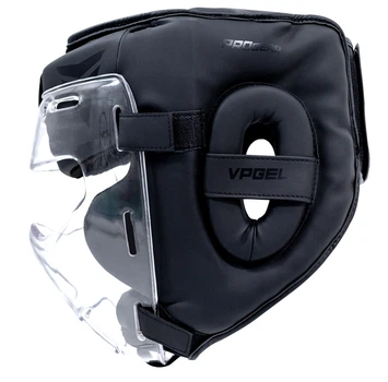 Боксерський шолом V`Noks Ultima Black L/XL