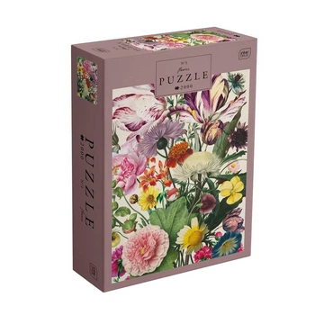 Пазли тришарові серія Flowers 1, розмір 48х67 см, 2000 шт.(385017)