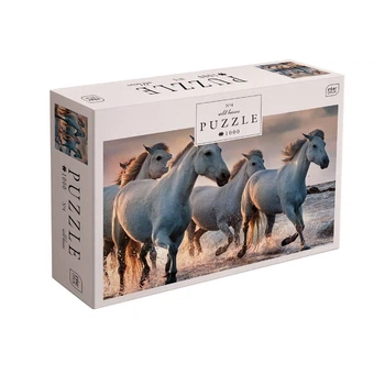 Пазли тришарові серія Horses 4, розмір 48х67 см, 1000 шт.(384997)