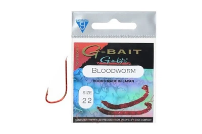 Крючки Gamakatsu G-Bait Bloodworm №24 (10шт/уп) (6108024003)
