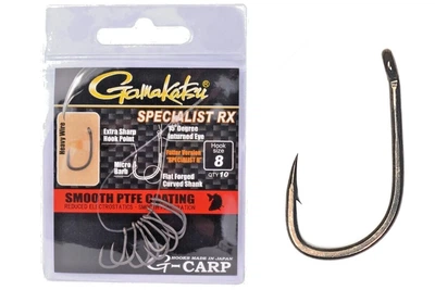 Крючки Gamakatsu G-Carp Specialist RX №6 (10шт/уп) (6108034002)