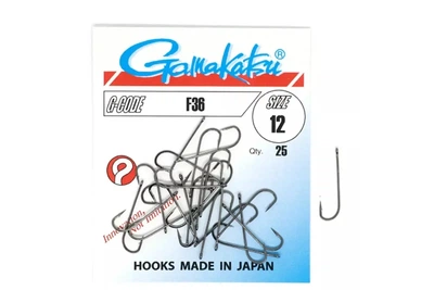 Гачки Gamakatsu F36 №10 (25шт/уп) (6108021003)