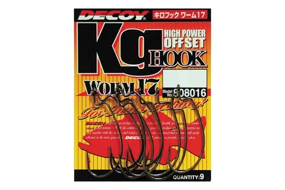 Крючки Decoy Worm 17 Kg Hook №5/0 6 шт (6102006010)
