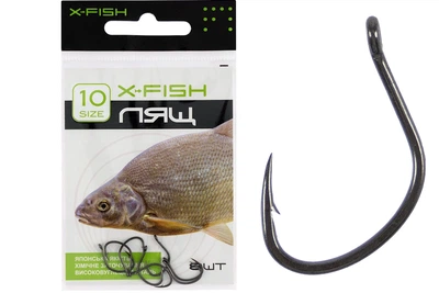 Крючки X-Fish Лещ №14 (8 шт/уп) (6123001003)
