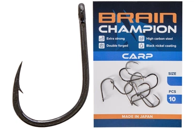 Гачки Brain Champion Carp №6 (10 шт/уп) (6105012001)