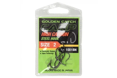 Крючки Golden Catch Carp 1001BN №4 (10шт) (6109001003)