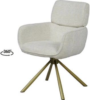 Стул Prestol Артур 630х590х850 айвори
