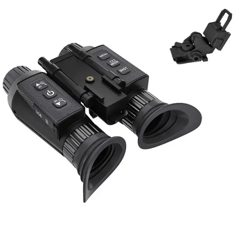 Тактичний бінокль нічного бачення NV8300 Super Light 4K HD 36MP 3D (до 500м) кріплення FMA L4G24 на шолом