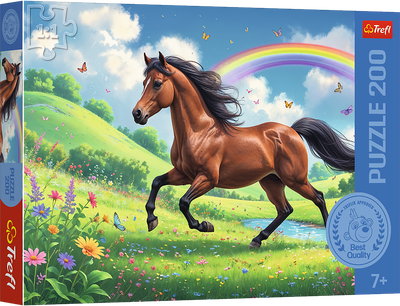 Пазл Trefl Гордий кінь 200 деталей 13355 (5900511133554)