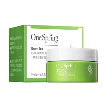 Увлажняющий крем для лица с екстрактом зеленого чая One Spring Green Tea Moisturizing Cream 50г