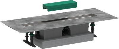 Монтажний комплект для душових трапів d50 uBox universal 600 мм (56022180)