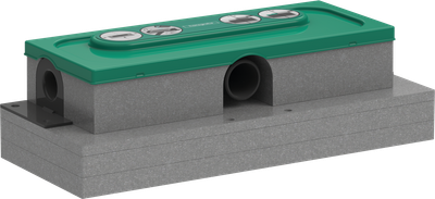 Прихована частина для душових трапів uBox universal d40 (01000180)