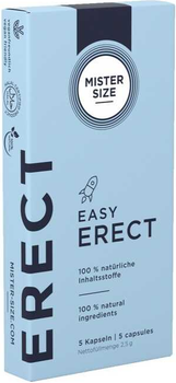 Харчова добавка MISTER SIZE Easy Erect 5 капсул (4260605482403)