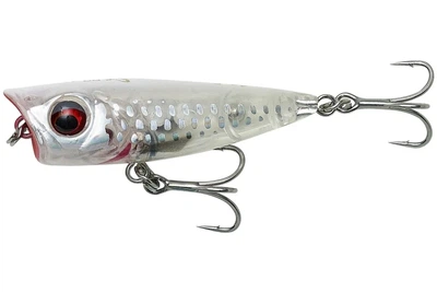 Воблер Savage Gear 3D Minnow Popper 43F 4.0г, цвет: Crystal White (4127002007)