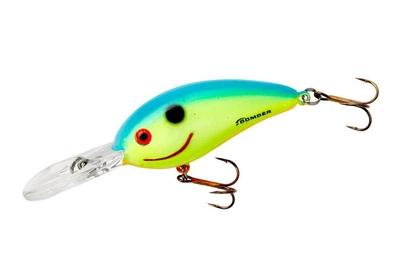 Воблер Bomber Fat Free Shad 76F 21г, цвет: Chartreuse Blue (4123005002)