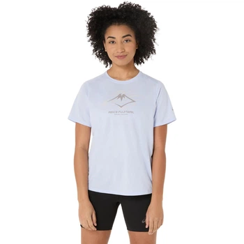 Футболка ASICS FUJITRAIL LOGO SS TOP M голубой c-2012D314-400