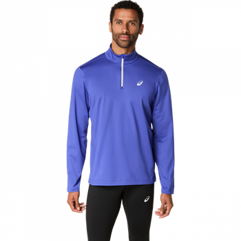 Лонгслив ASICS CORE LS 1/2 ZIP WINTER TOP XL синий c-2011D369-400
