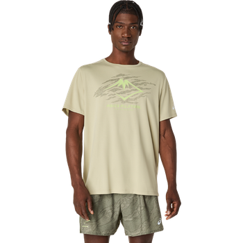 Футболка ASICS FUJITRAIL LOGO SS TOP S желтый c-2011D390-300