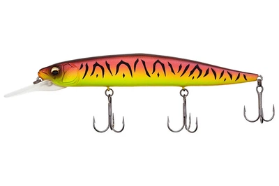 Воблер Imakatsu Gekiasa III IK Jerk 130SP 21.0г, цвет: 46 Matt Red Hot Tiger (4135008003)