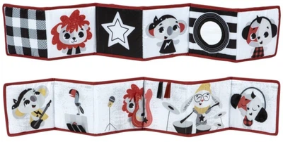 Książeczka-bok Tiny Love Tiny Rockers Dwustronna z interaktywnymi elementami (3333160191)