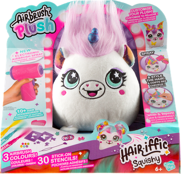 Zestaw Canal Toys Diy Airbrush Plush Hair'iffic Zrób fryzurę Księżniczka z zabawkowym aerografem (AIR040/1)