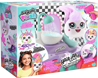 Zestaw Canal Toys Diy Airbrush Plush Hair'iffic Salon fryzjerski (AIR044)