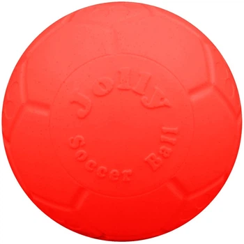 Zabawka piłka dla psa Jolly Pets Soccer Ball 13x13x13 cm Pomarańczowa SB06OR (788169720617)