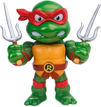 Figurka metalowa Jada Wojownicze Żółwie Ninja 4 Raphael 10 cm 253283001 (4006333071171)