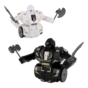 Інтерактивні бойові роботи RIAS VS Robot 835 з дистанційним управлінням Black/White (3_07595)