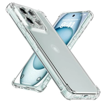 Чехол Fiji Proof для Motorola G86 5G прозрачный бампер с усиленными бортами Transparent