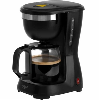 Капельная кофеварка Adler AD 4381 черная 600 Вт 0,6 л