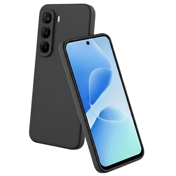 Чохол Fiji Full Soft Premium для Infinix Hot 60 Pro (X6885) протиударний бампер з мікрофіброю Black
