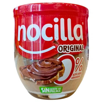 Шоколадно-горіхова паста Nocilla Original без цукру 180 г