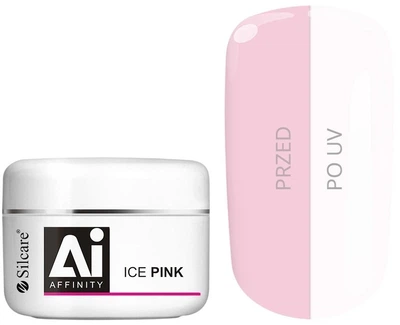 Żel budujący do paznokci Silcare Affinity Ice Pink 100 g (5902560557626)