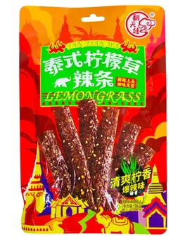 Сочные латяо острые соевые палочки | Latiao 58g Hot Lemongrass