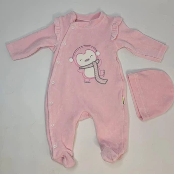 Чоловічок Pera bebe рожевий 56см (12101)