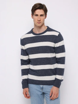 Джемпер чоловічий Colin's CL1077287NAV S Navy (8684890014938)