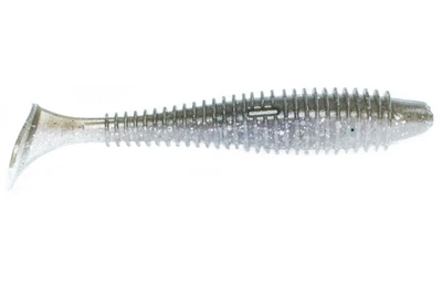 Силикон Angry Baits Fatik 3.3" (5шт/уп), цвет: 55 Rainbow Trout UV (4332004007)